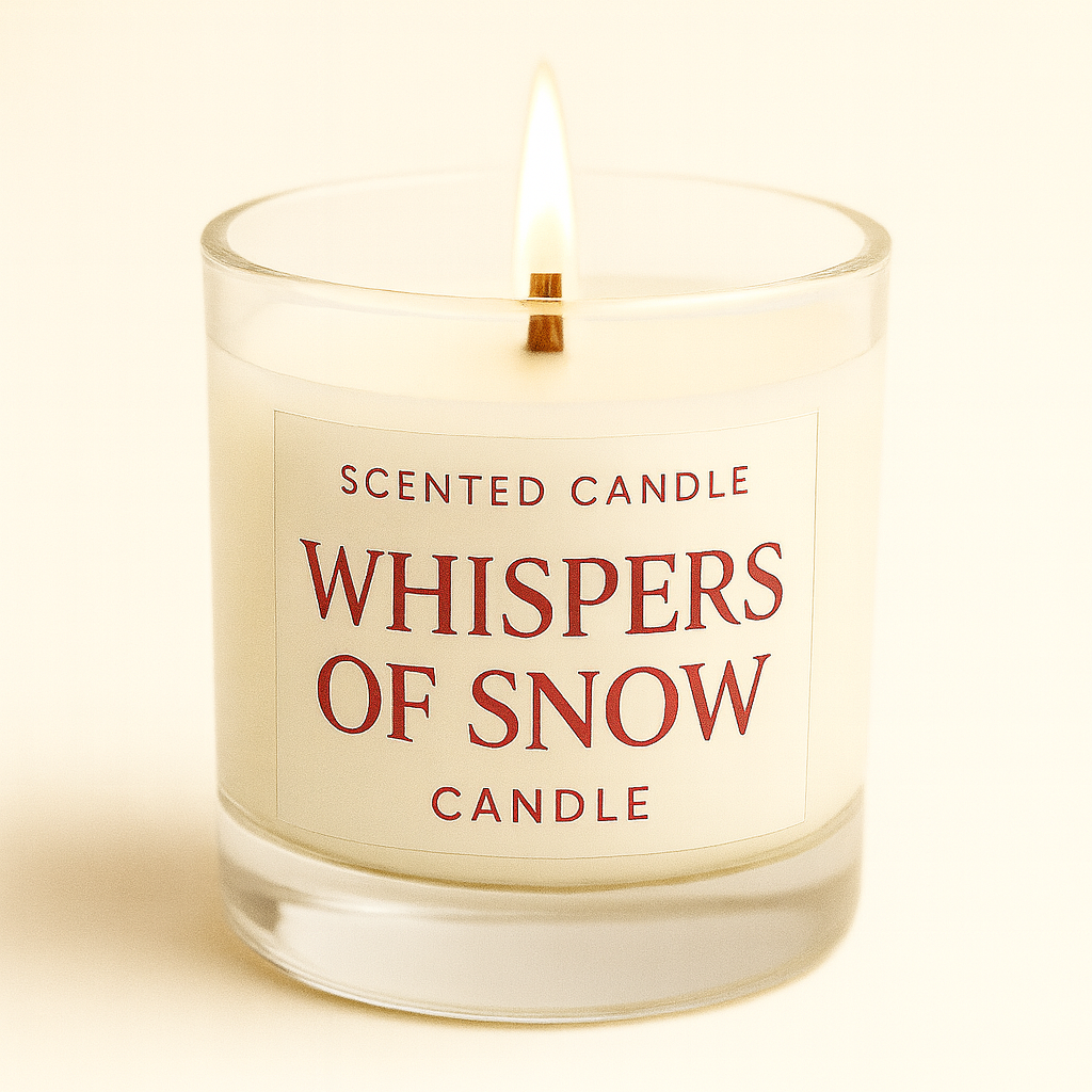 Whispers of Snow Candle
