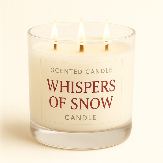 Whispers of Snow Candle